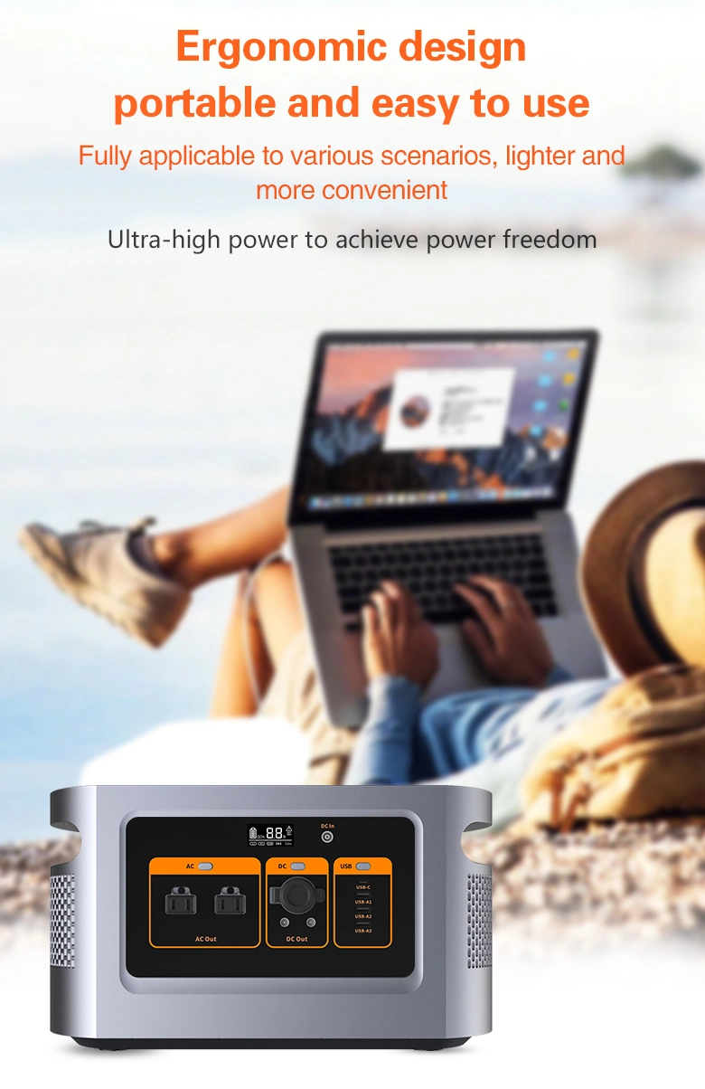 Portable Power Station 1200W Outdoor Emergency Energy Storage