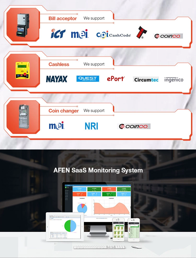 Afen Innovative Outdoor 24hours Self Service Commercial Food Vending Machine